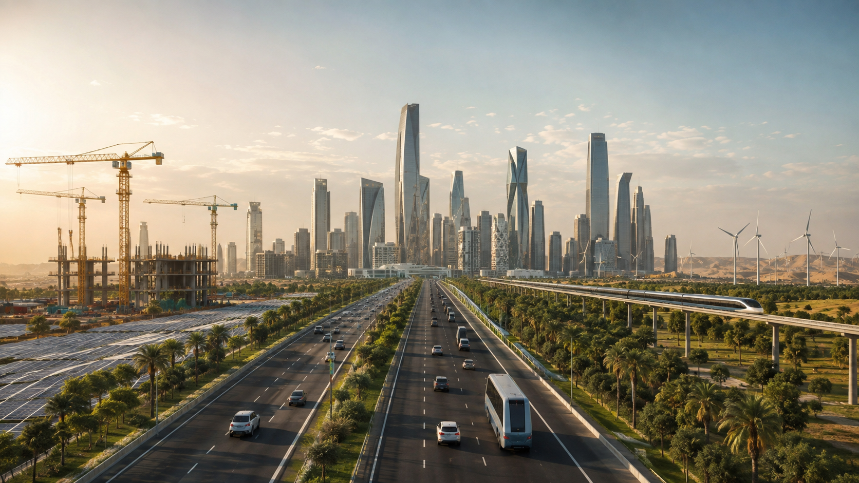 Roadmap toward sustainable infrastructure and future growth in Saudi Arabia